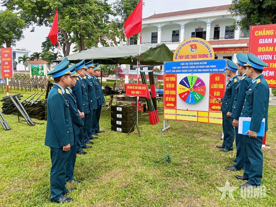 Kiểm tra công tác chuẩn bị tiếp nhận và huấn luyện chiến sĩ mới tại Sư đoàn 363